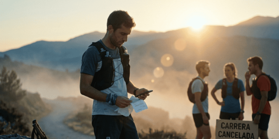 Carrera Trailrunning cancelada