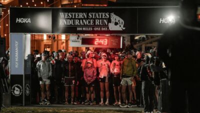 Linea salida de Western States 100 2026