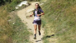 Corredora de la MCC UTMB