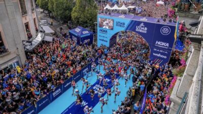 Salida carrera UTMB