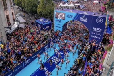 Salida carrera UTMB